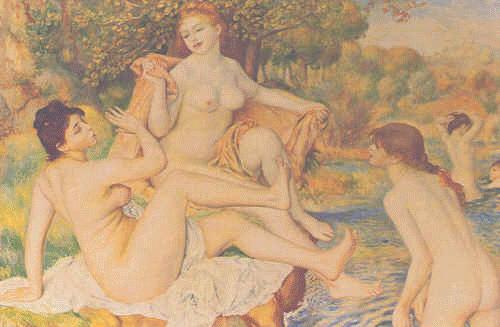 Pierre Renoir Bathers Germany oil painting art